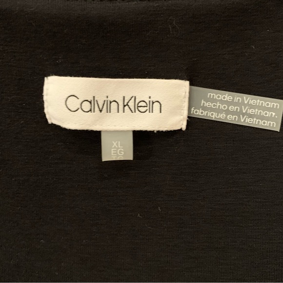 CALVIN KLEIN Black and White Tunic - Picture 3 of 7
